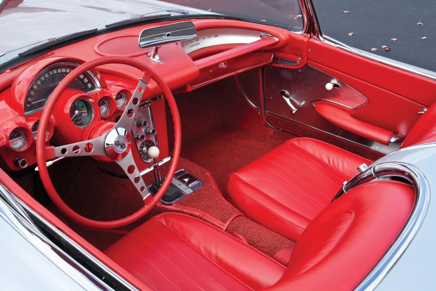  Chevrolet Corvette Light Blue 1960 года  (фото 19 из 21)